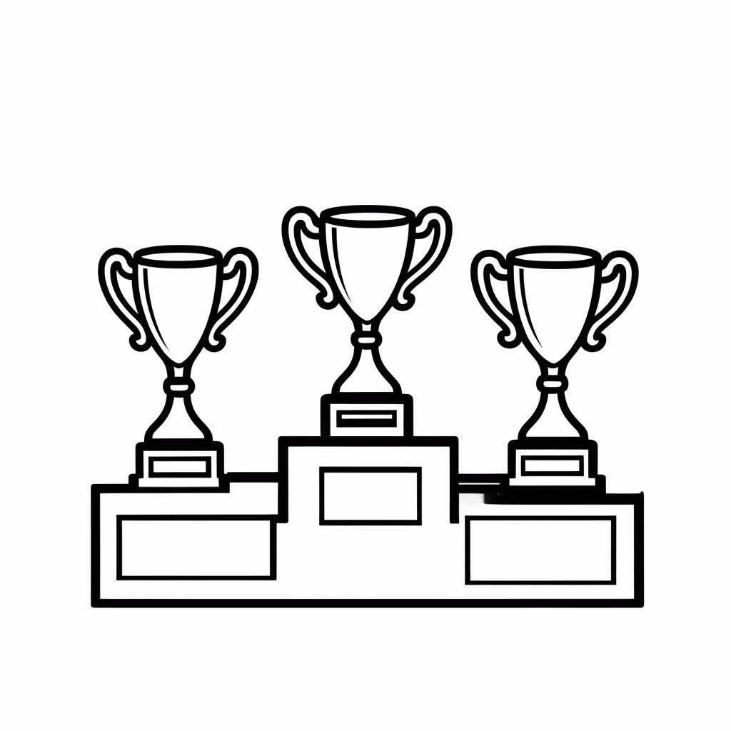 Desenho de Olimpiada para colorir e imprimir grátis em folha A4