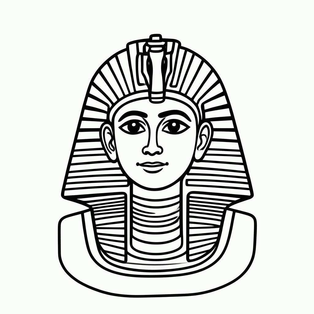 Desenho de Olho De Horus para colorir e imprimir grátis em folha A4