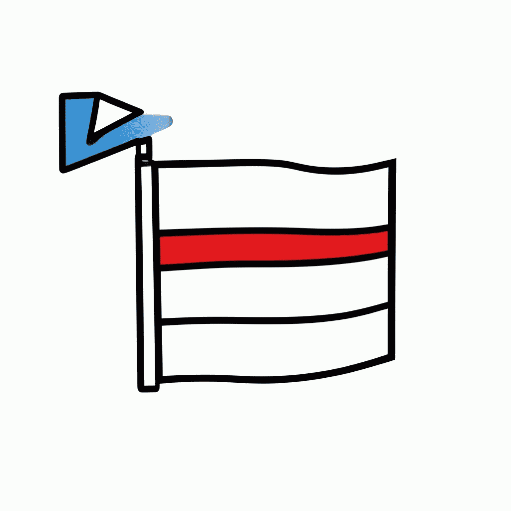 Desenho de Bandeira de Bahia para colorir e imprimir grátis em folha A4