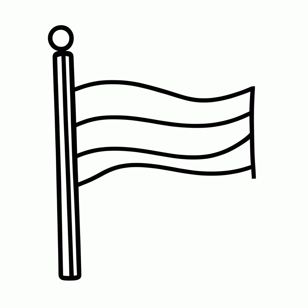 Desenho de Bandeira do(a) Austria para colorir e imprimir grátis em folha A4