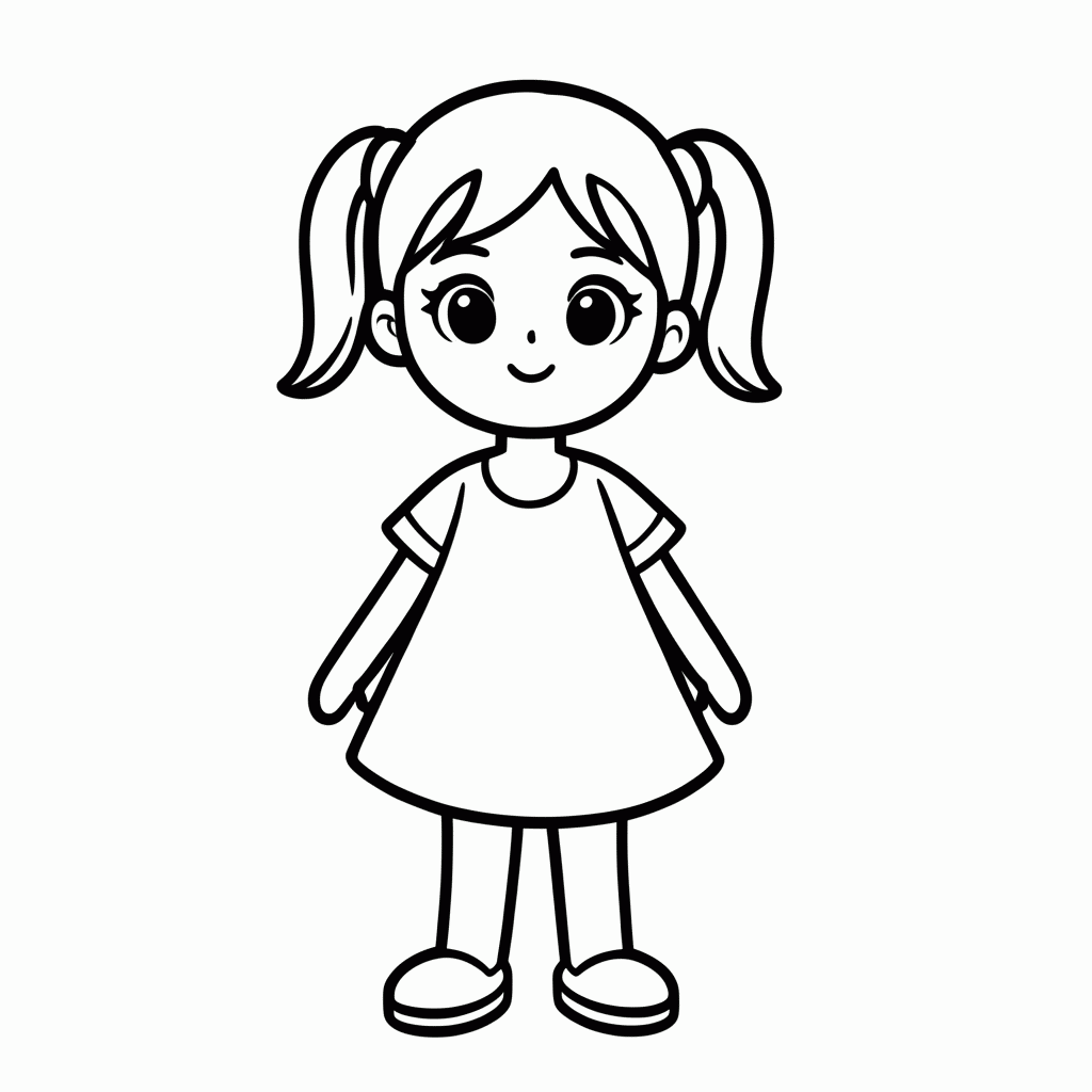 Desenho de Chelsea Irma para colorir e imprimir grátis em folha A4