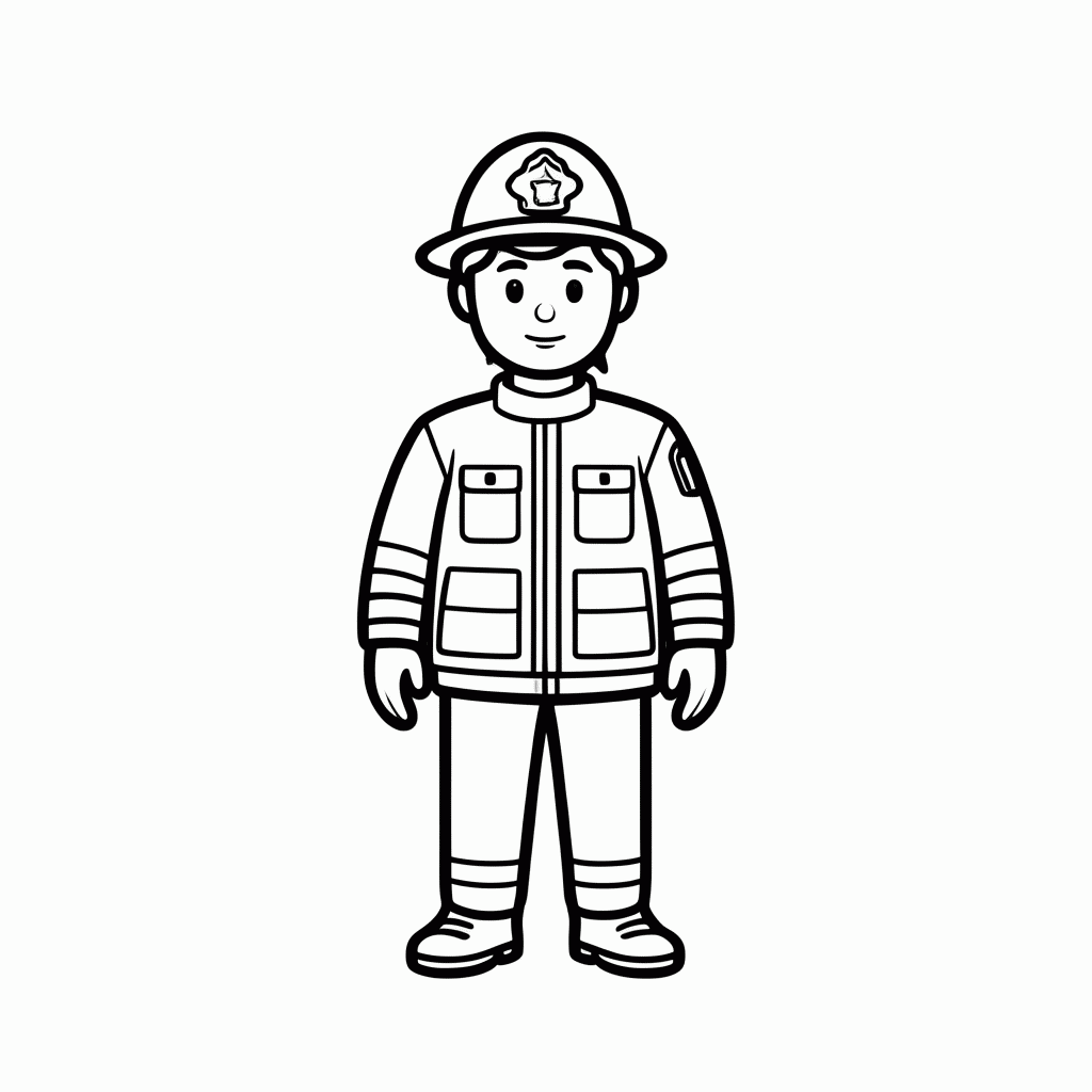 Desenho de Viatura Policial Luzes para colorir e imprimir grátis em folha A4