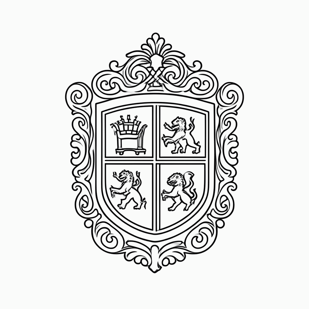 Desenho de Brasao Cidade Salvador para colorir e imprimir grátis em folha A4