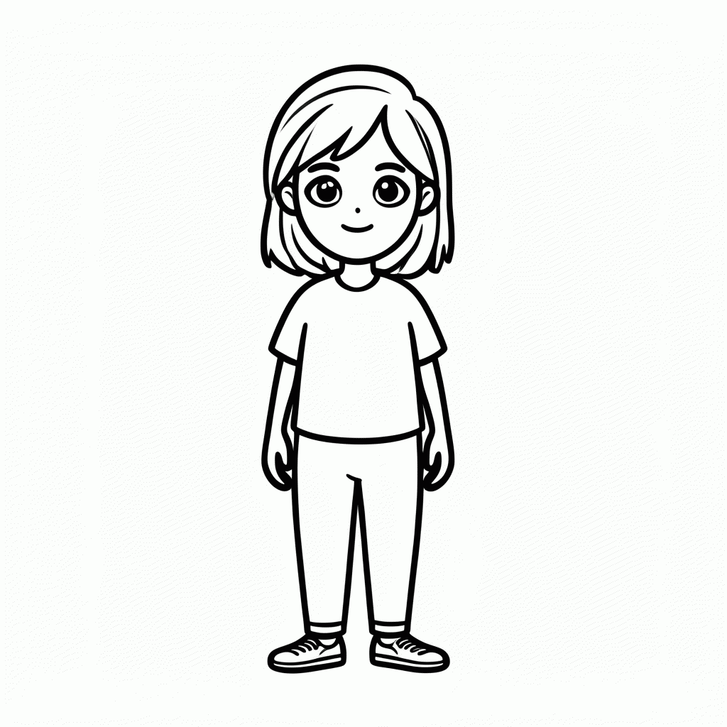 Desenho de Jessie Engenheira para colorir e imprimir grátis em folha A4