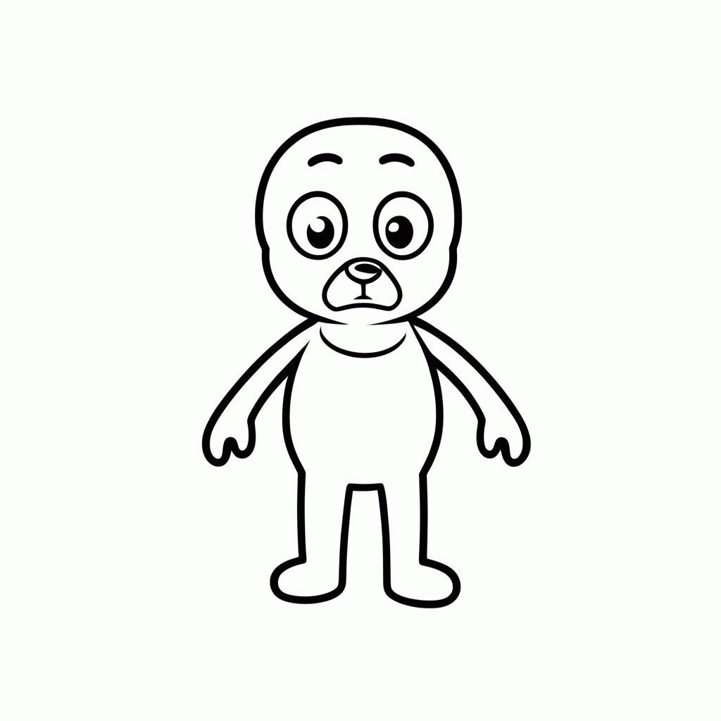 Desenho de Leon Camaleao Invisivel para colorir e imprimir grátis em folha A4
