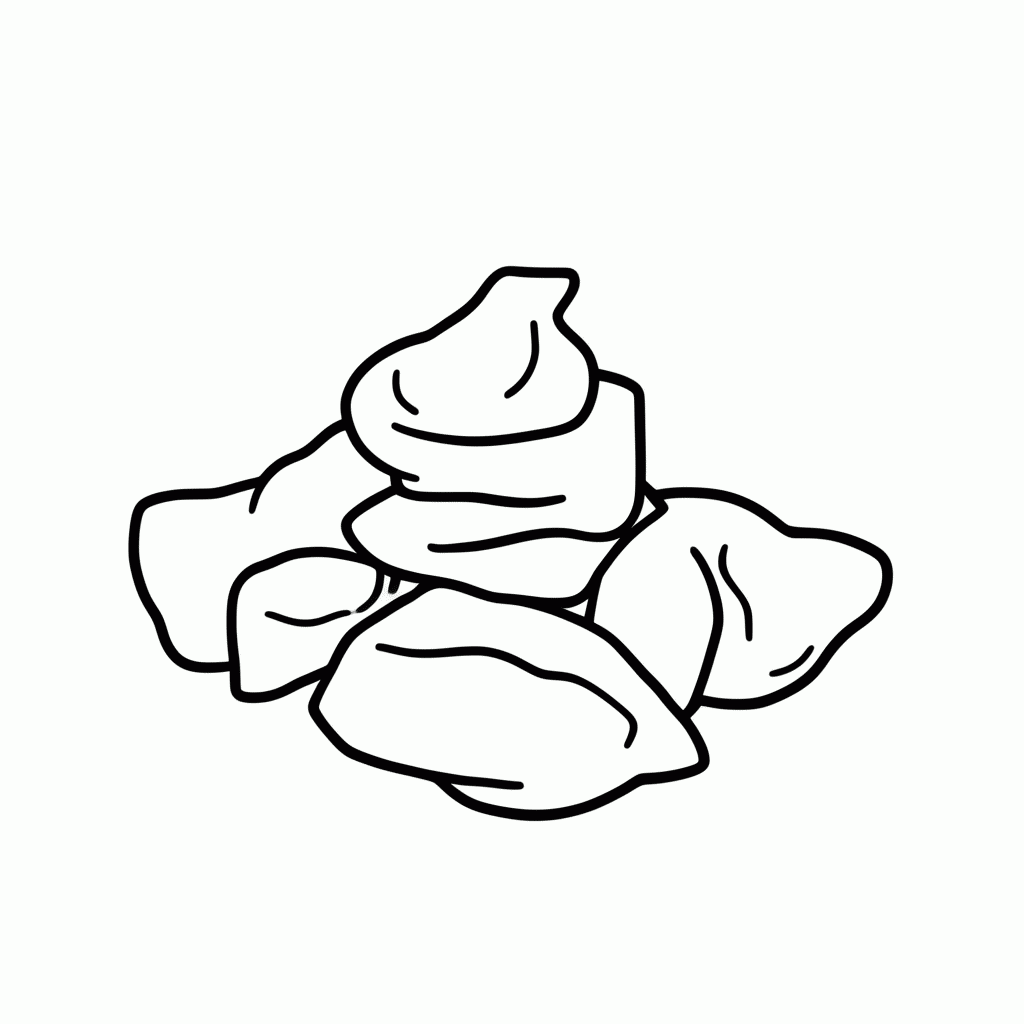 Desenho de 5 Marias para colorir e imprimir grátis em folha A4