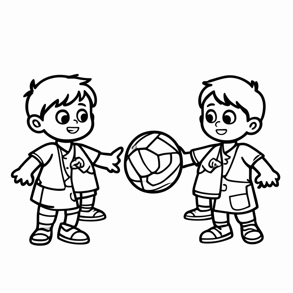 Desenho de Queimadas para colorir e imprimir grátis em folha A4