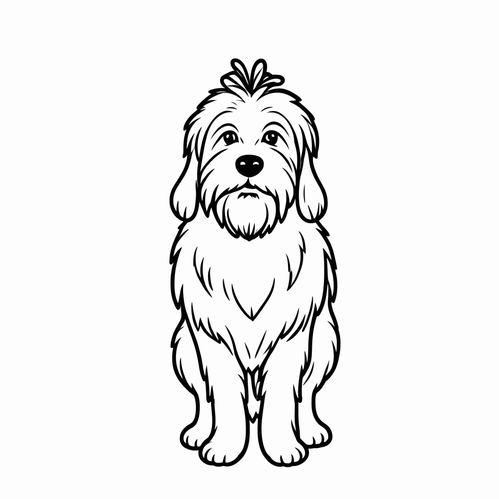 Desenho de Maltes para colorir e imprimir grátis em folha A4