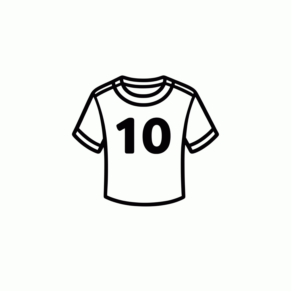 Desenho de Camisa Retrô 1970 para colorir e imprimir grátis em folha A4