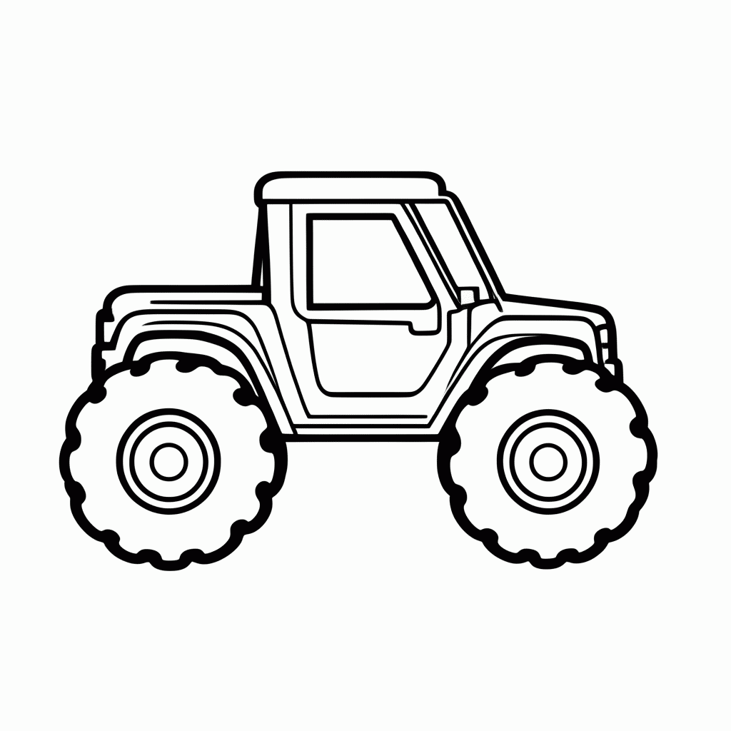 Desenho de Rally Pneu Grande para colorir e imprimir grátis em folha A4