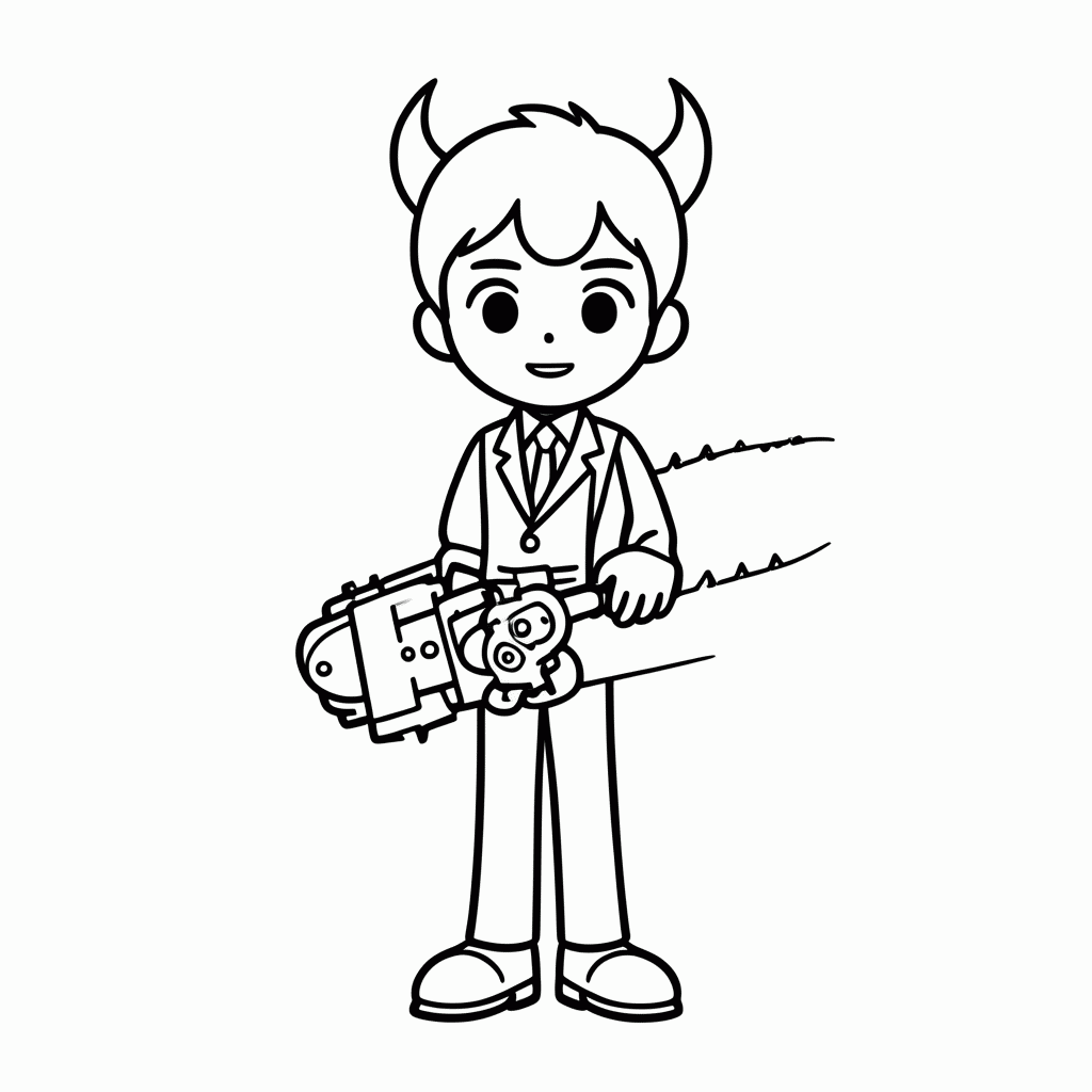 Desenho de Aki Hayakawa Formal para colorir e imprimir grátis em folha A4