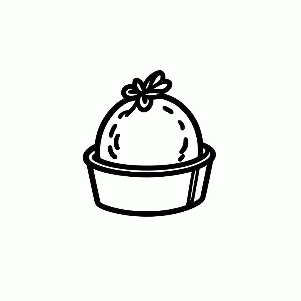 Desenho de Beijinho para colorir e imprimir grátis em folha A4