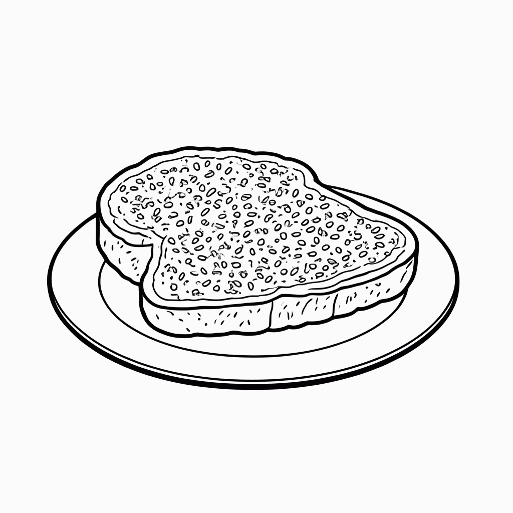 Desenho de Rabanada para colorir e imprimir grátis em folha A4
