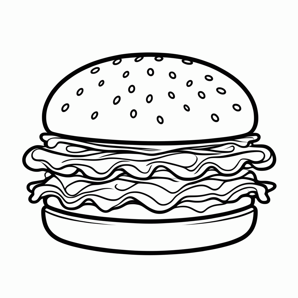 Desenho de X Bacon para colorir e imprimir grátis em folha A4
