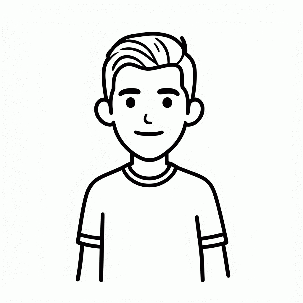 Desenho de Federico Valverde (Uruguai) para colorir e imprimir grátis em folha A4