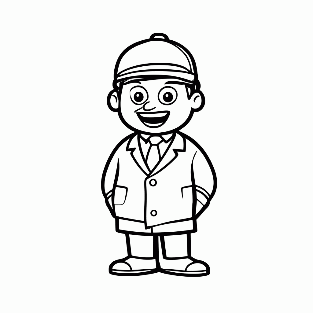 Desenho de Mello Rival para colorir e imprimir grátis em folha A4