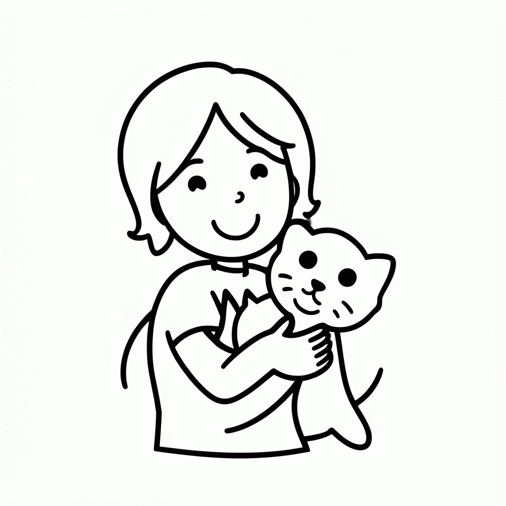 Desenho de Mae De Pet para colorir e imprimir grátis em folha A4