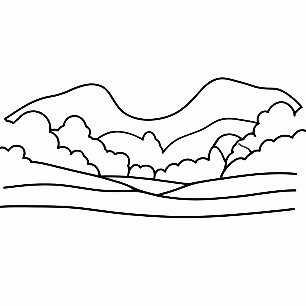 Desenho de Nevoa para colorir e imprimir grátis em folha A4