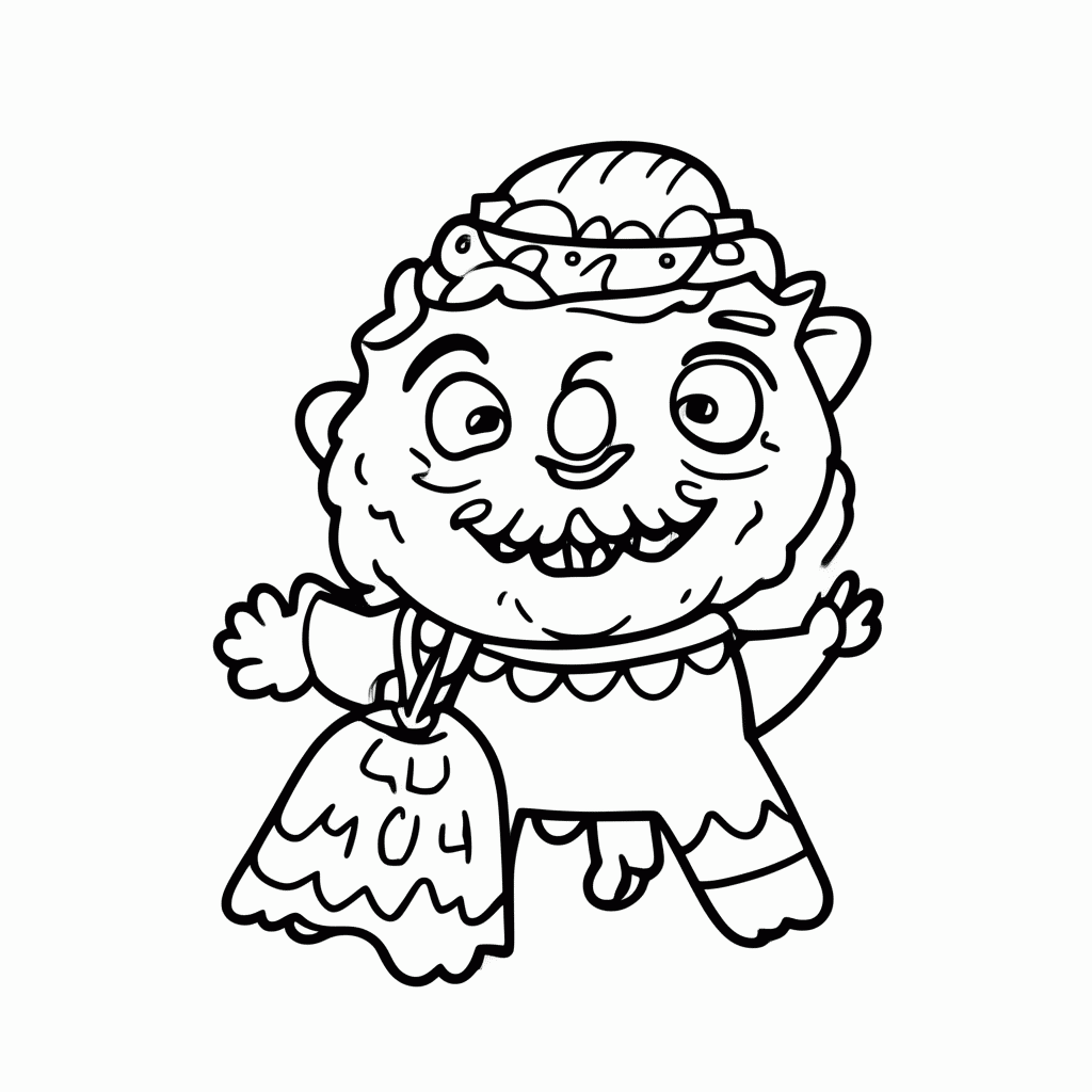 Desenho de Festa Junina — Balao Junino para colorir e imprimir grátis em folha A4