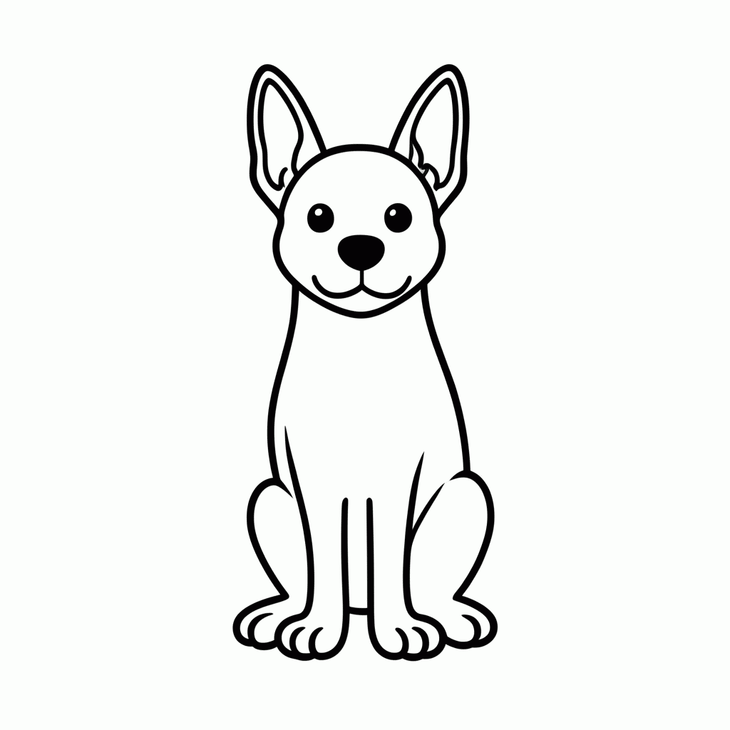 Desenho de Bandit Pai para colorir e imprimir grátis em folha A4
