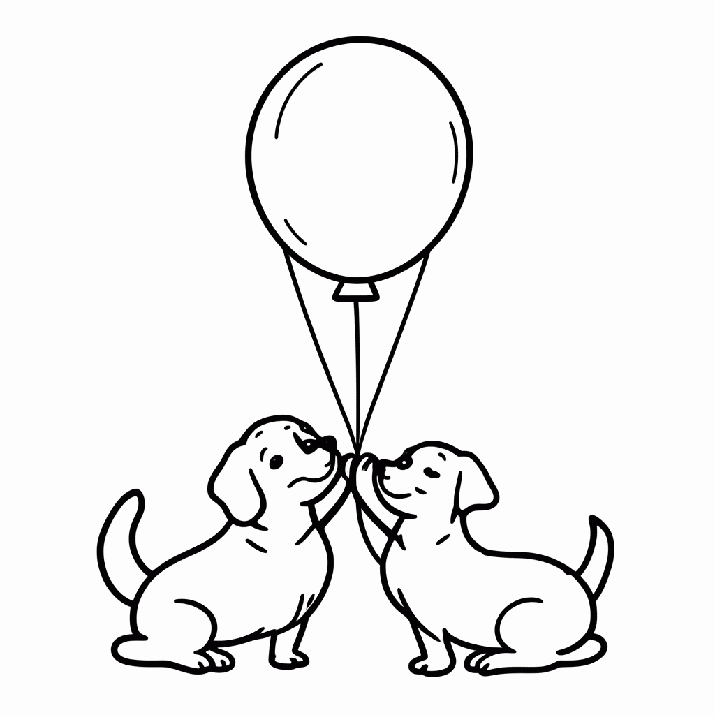 Desenho de Keepy Uppy para colorir e imprimir grátis em folha A4