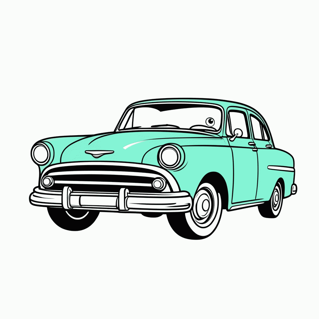 Desenho de Flo Cafe para colorir e imprimir grátis em folha A4
