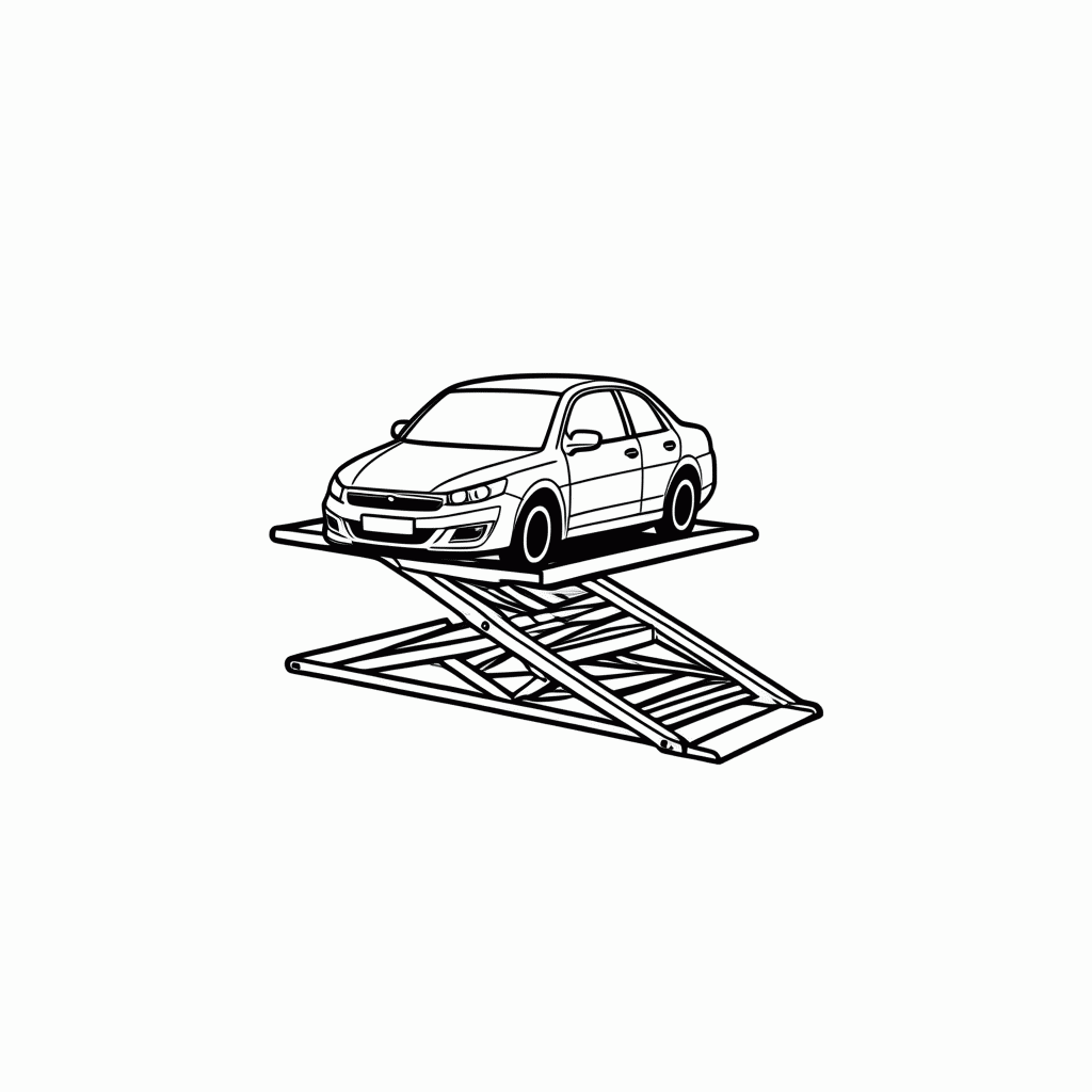 Desenho de Rampa Elevatoria para colorir e imprimir grátis em folha A4