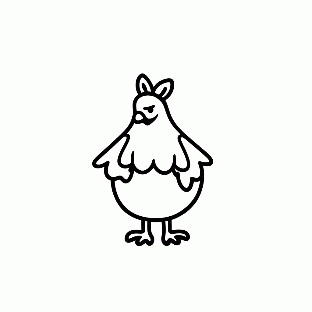Desenho de Pepita Alebrije para colorir e imprimir grátis em folha A4
