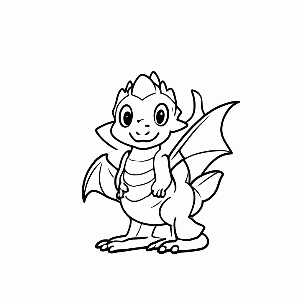 Desenho de Escola De Dragoes para colorir e imprimir grátis em folha A4