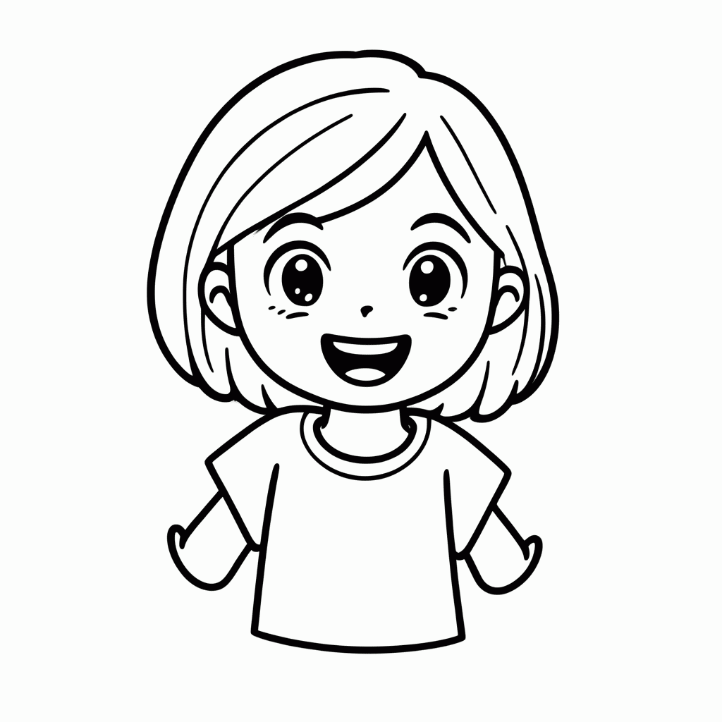 Desenho de Riley para colorir e imprimir grátis em folha A4