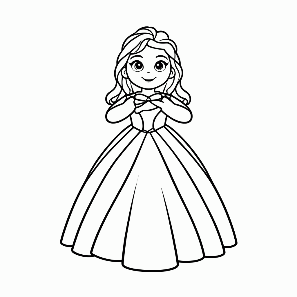 Desenho de Elsa Rainha Do Gelo para colorir e imprimir grátis em folha A4