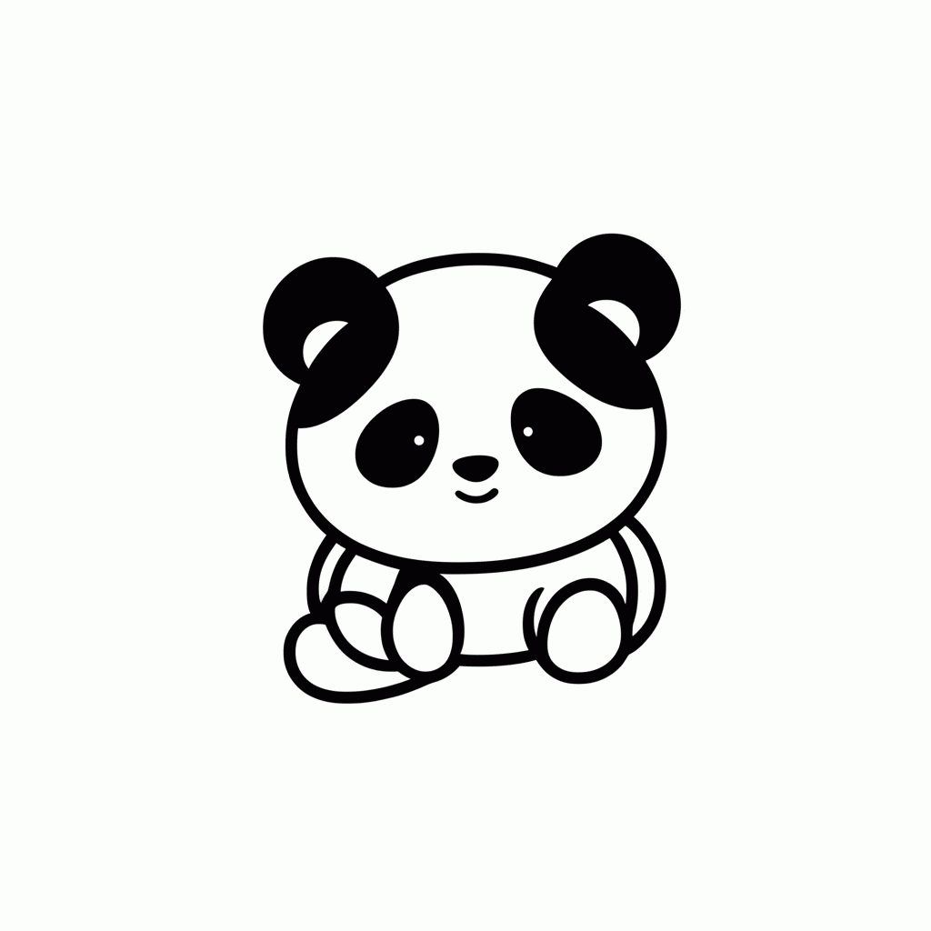 Desenho de Pandy Paws para colorir e imprimir grátis em folha A4