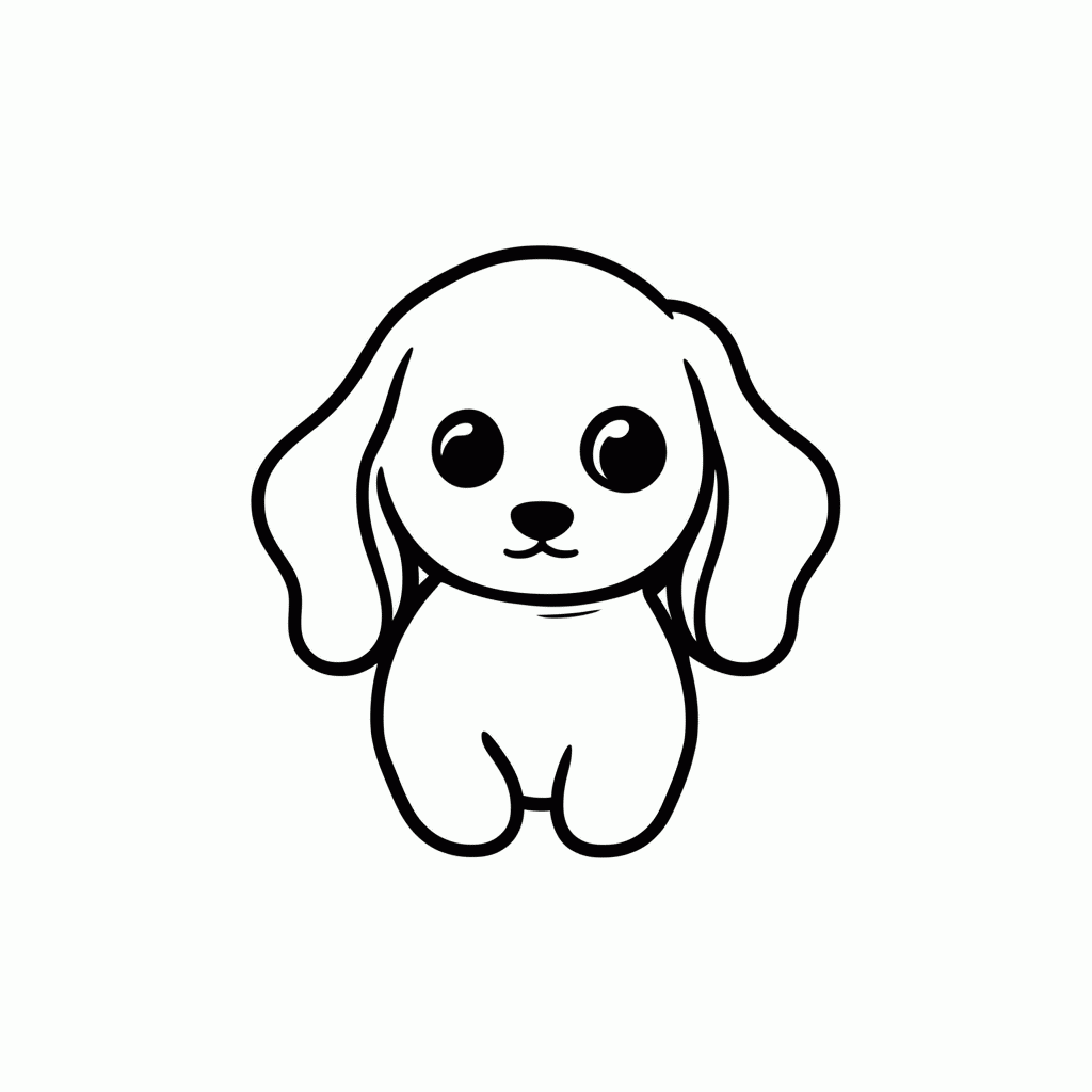 Desenho de Cinnamoroll para colorir e imprimir grátis em folha A4