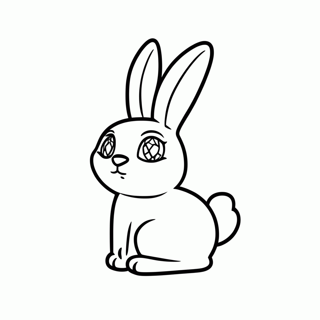 Desenho de Jewelpet Ruby para colorir e imprimir grátis em folha A4