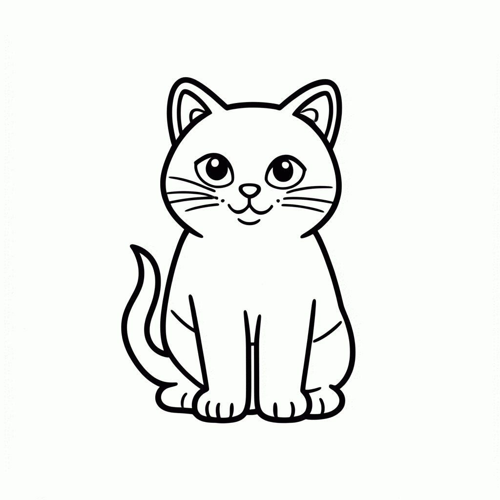 Desenho de Tama Friends Tamako para colorir e imprimir grátis em folha A4