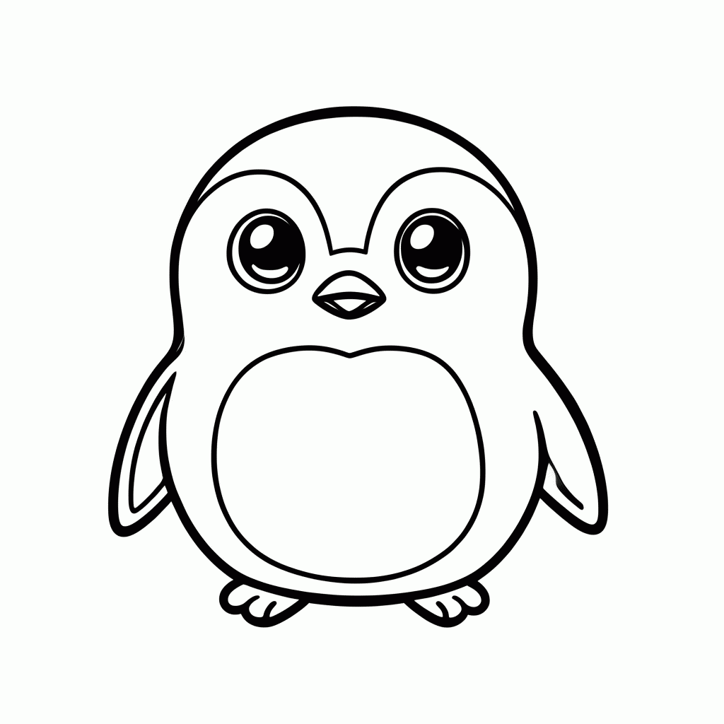 Desenho de Pinguim Private para colorir e imprimir grátis em folha A4