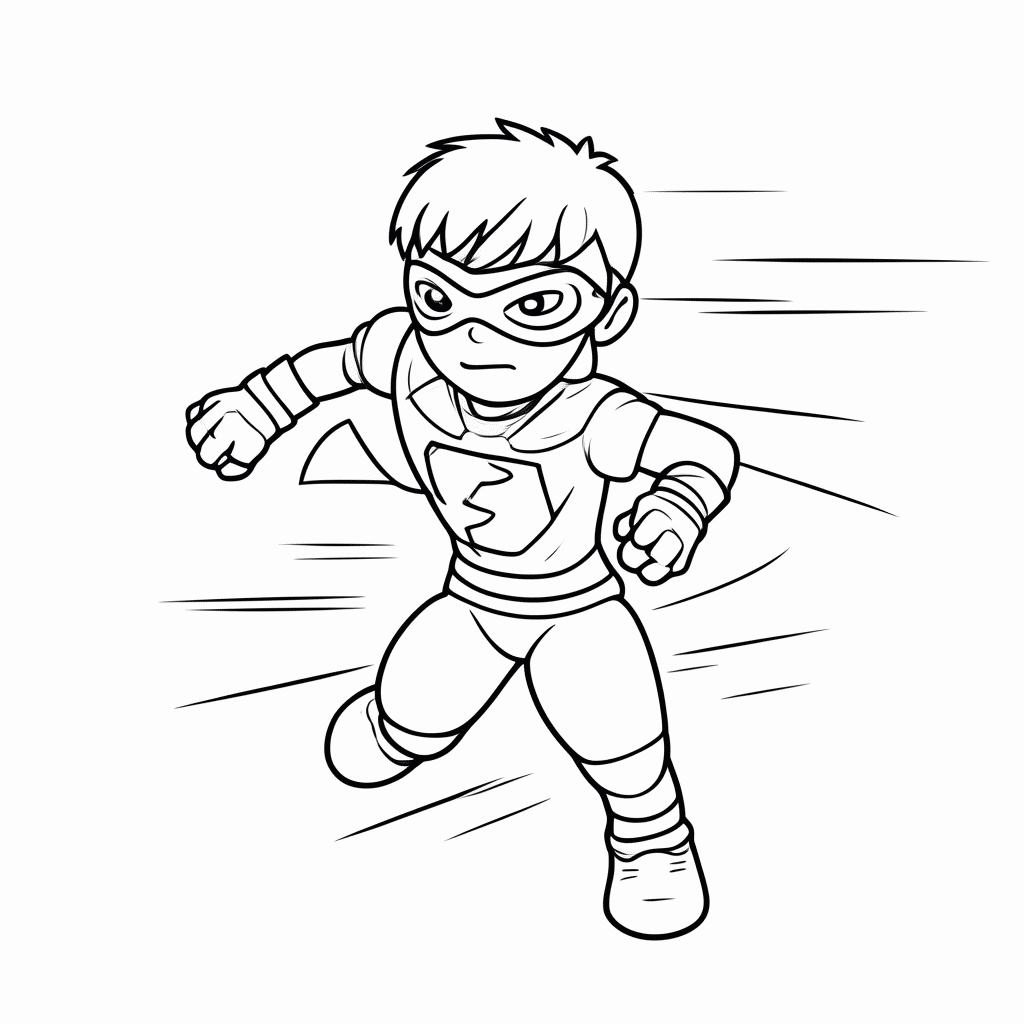 Desenho de Flecha para colorir e imprimir grátis em folha A4