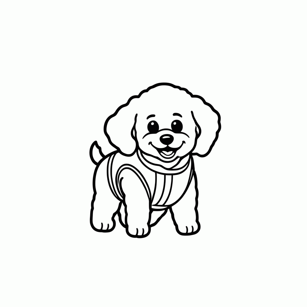 Desenho de Liberty para colorir e imprimir grátis em folha A4