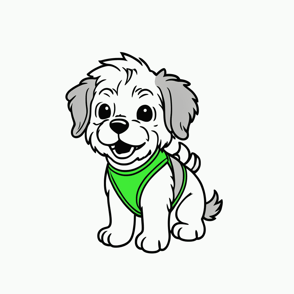 Desenho de Rocky para colorir e imprimir grátis em folha A4