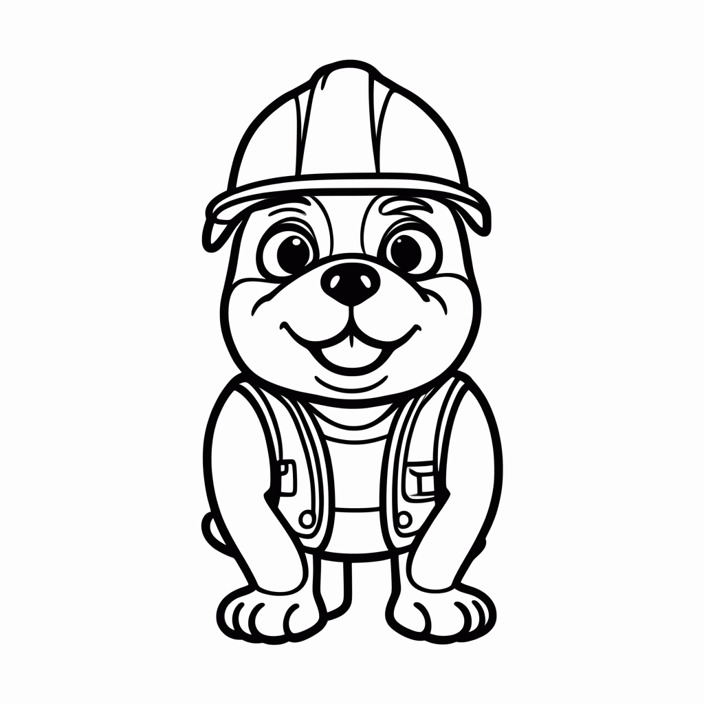 Desenho de Rubble para colorir e imprimir grátis em folha A4