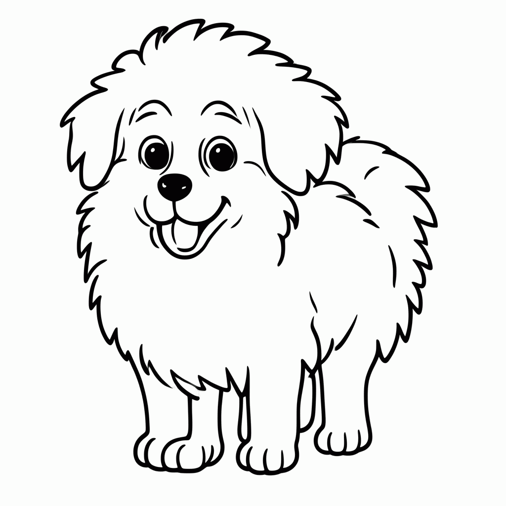 Desenho de Duke para colorir e imprimir grátis em folha A4
