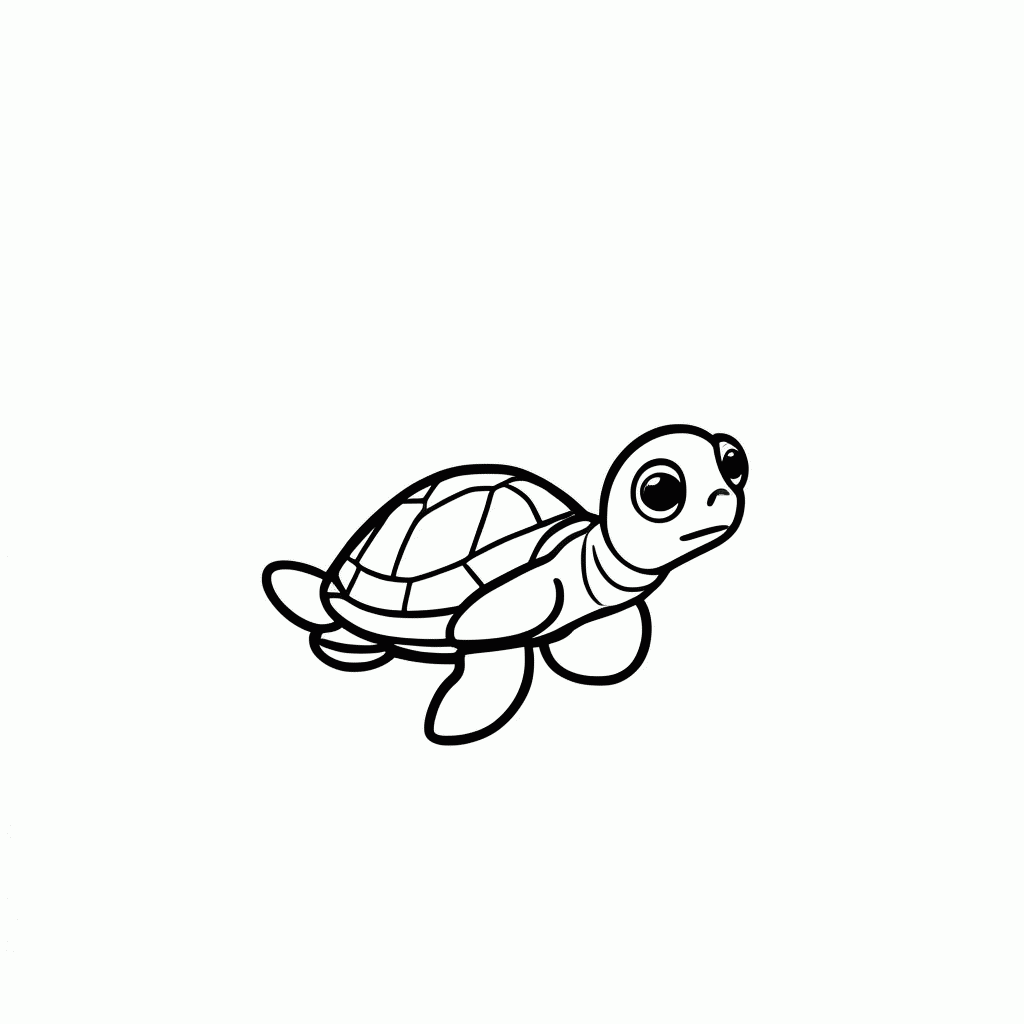 Desenho de Squirt para colorir e imprimir grátis em folha A4
