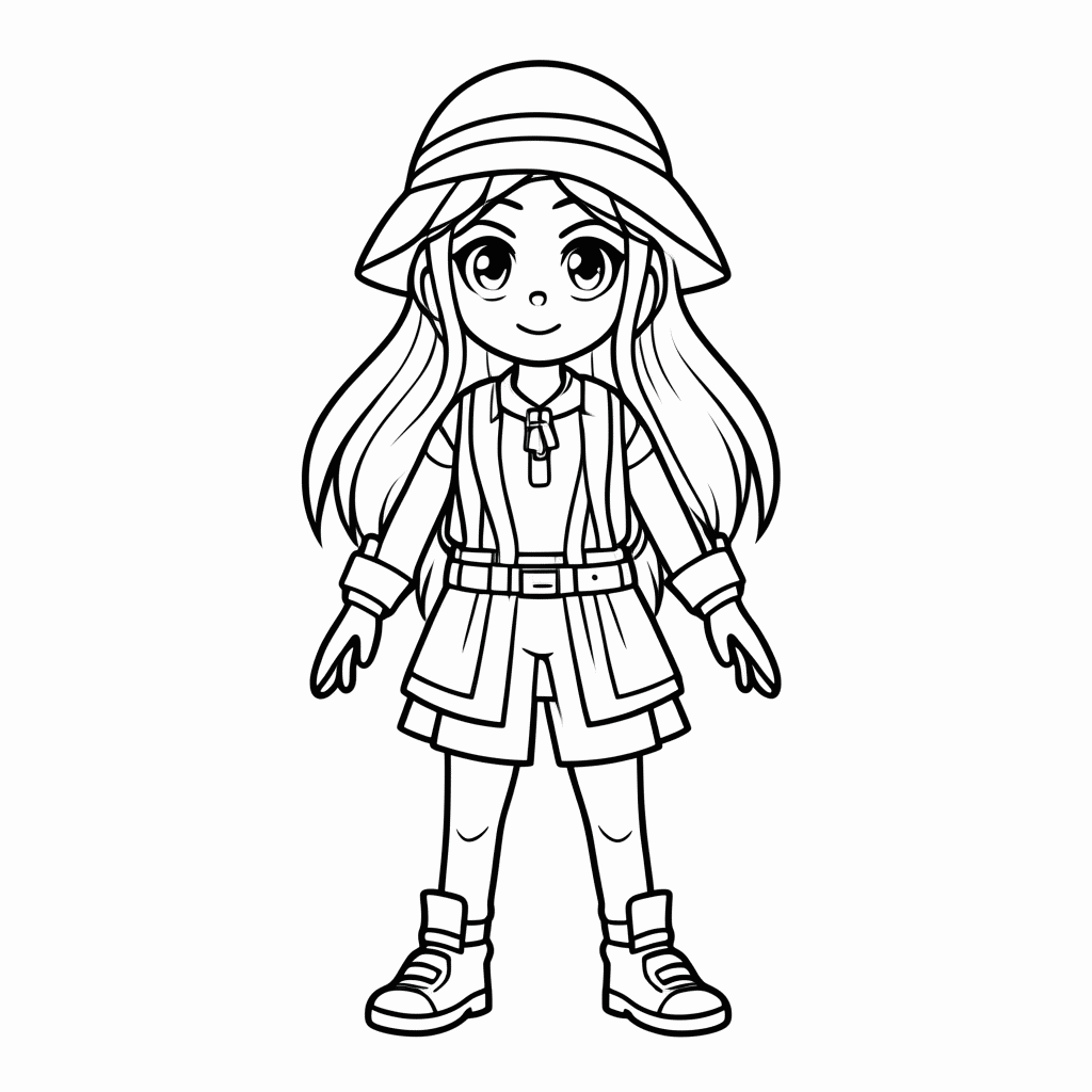 Desenho de Raya para colorir e imprimir grátis em folha A4