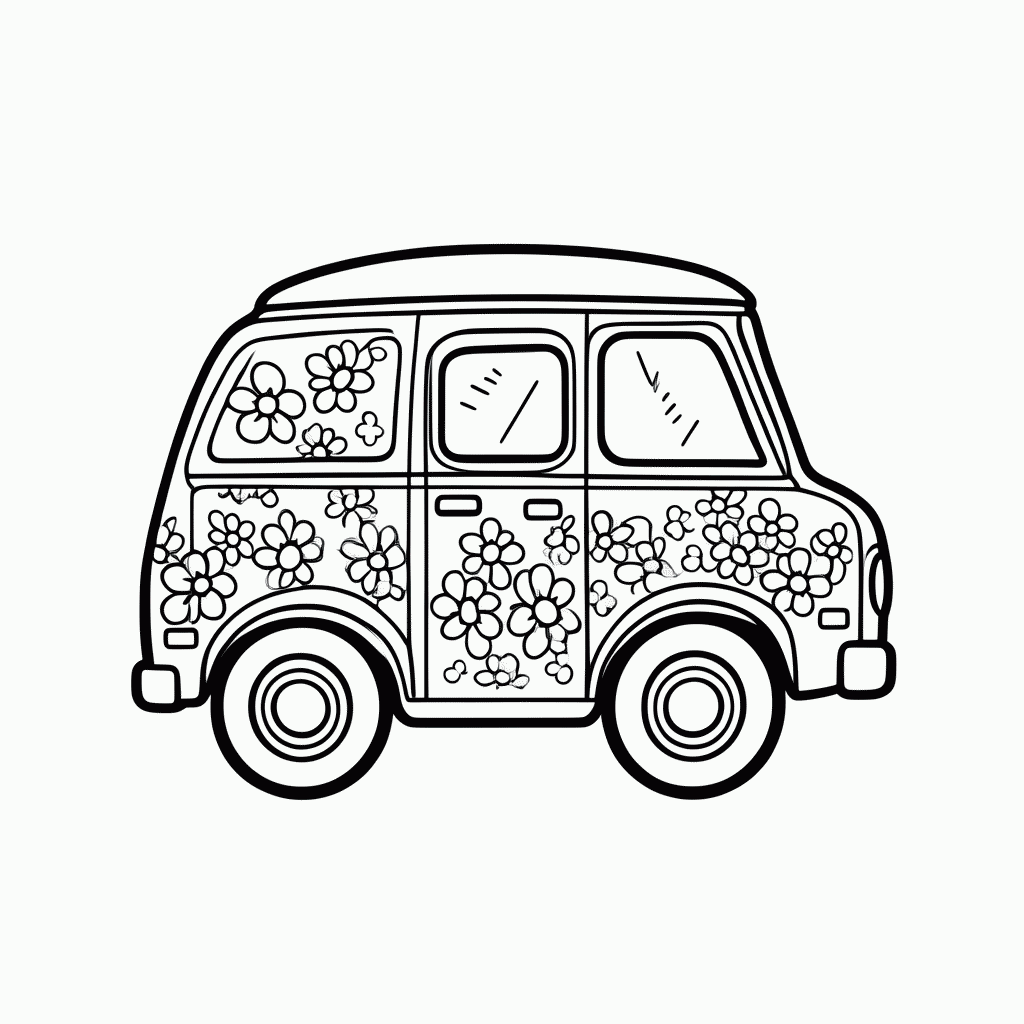 Desenho de Máquina do Mistério para colorir e imprimir grátis em folha A4