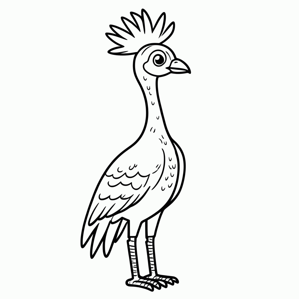 Desenho de Kevin para colorir e imprimir grátis em folha A4