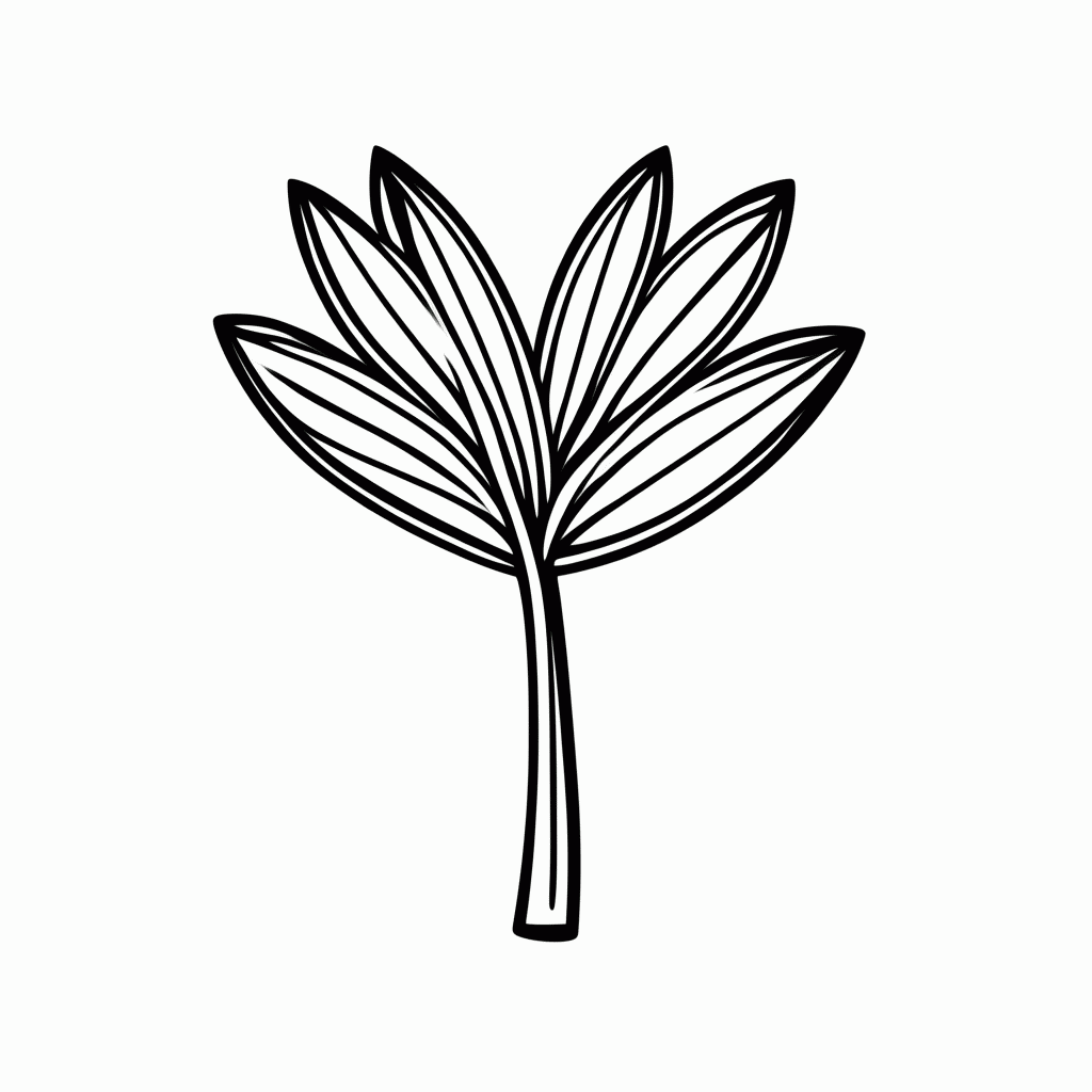 Desenho de Flor de Araucaria Do Sul para colorir e imprimir grátis em folha A4