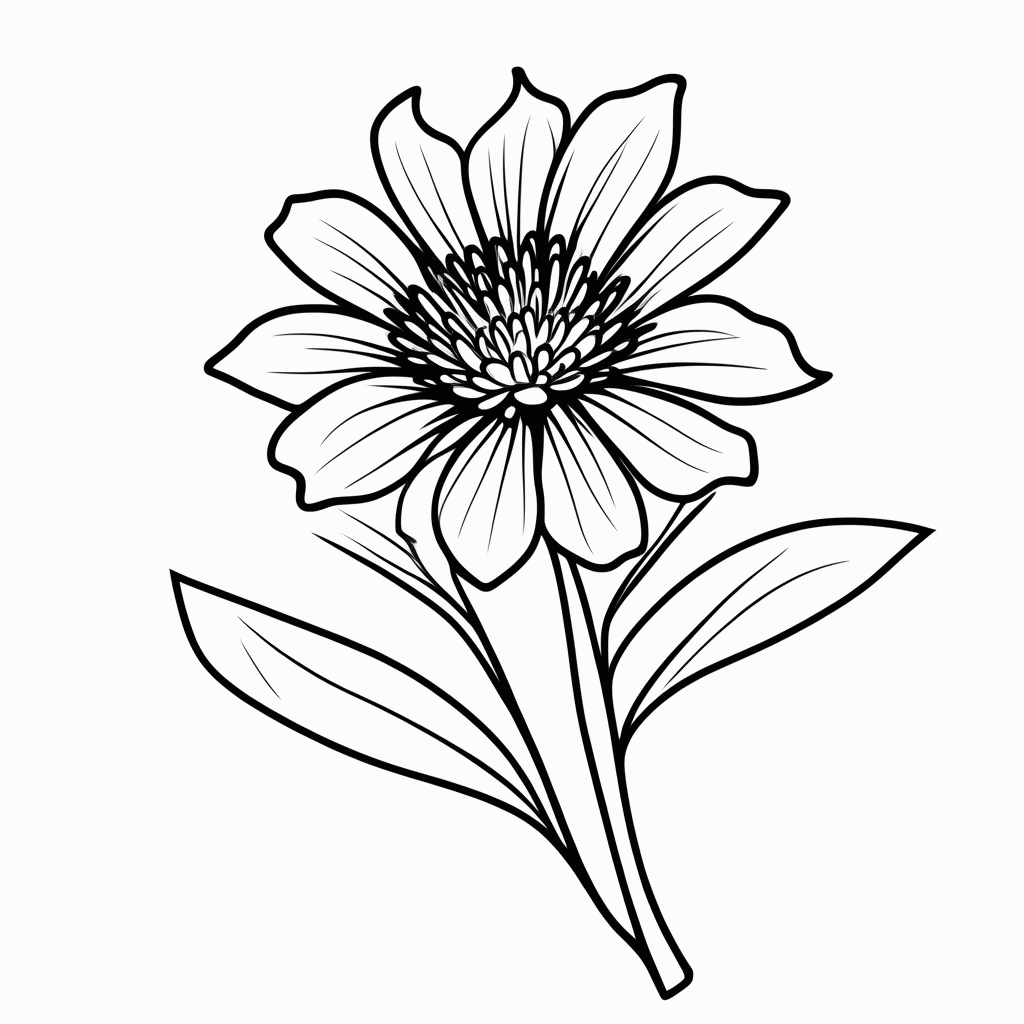 Desenho de Flor Flor De Cerejeira para colorir e imprimir grátis em folha A4