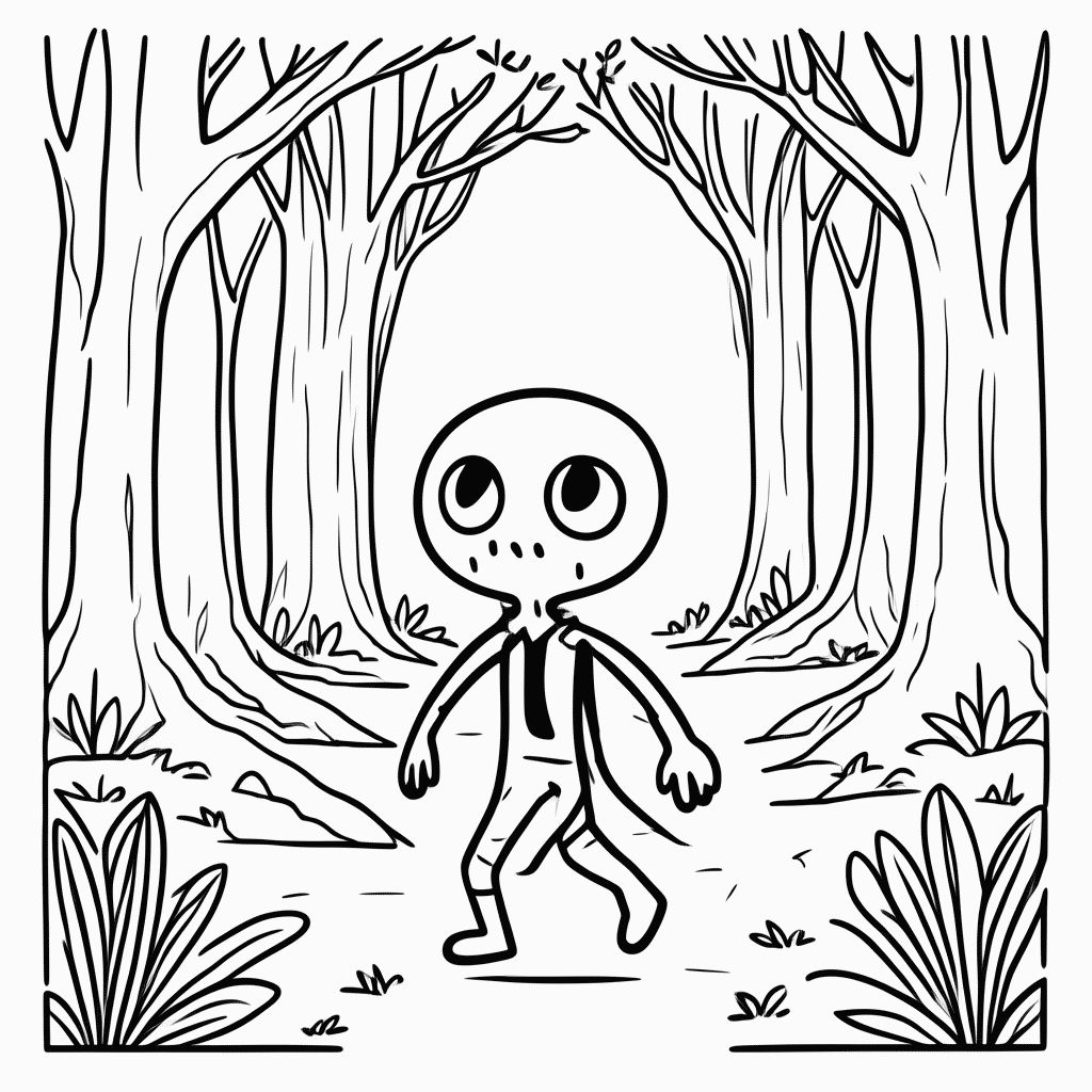 Desenho de Corpo Seco para colorir e imprimir grátis em folha A4