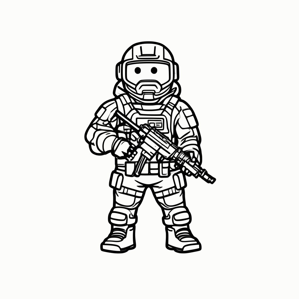 Desenho de Kelly Corredora Vermelha para colorir e imprimir grátis em folha A4