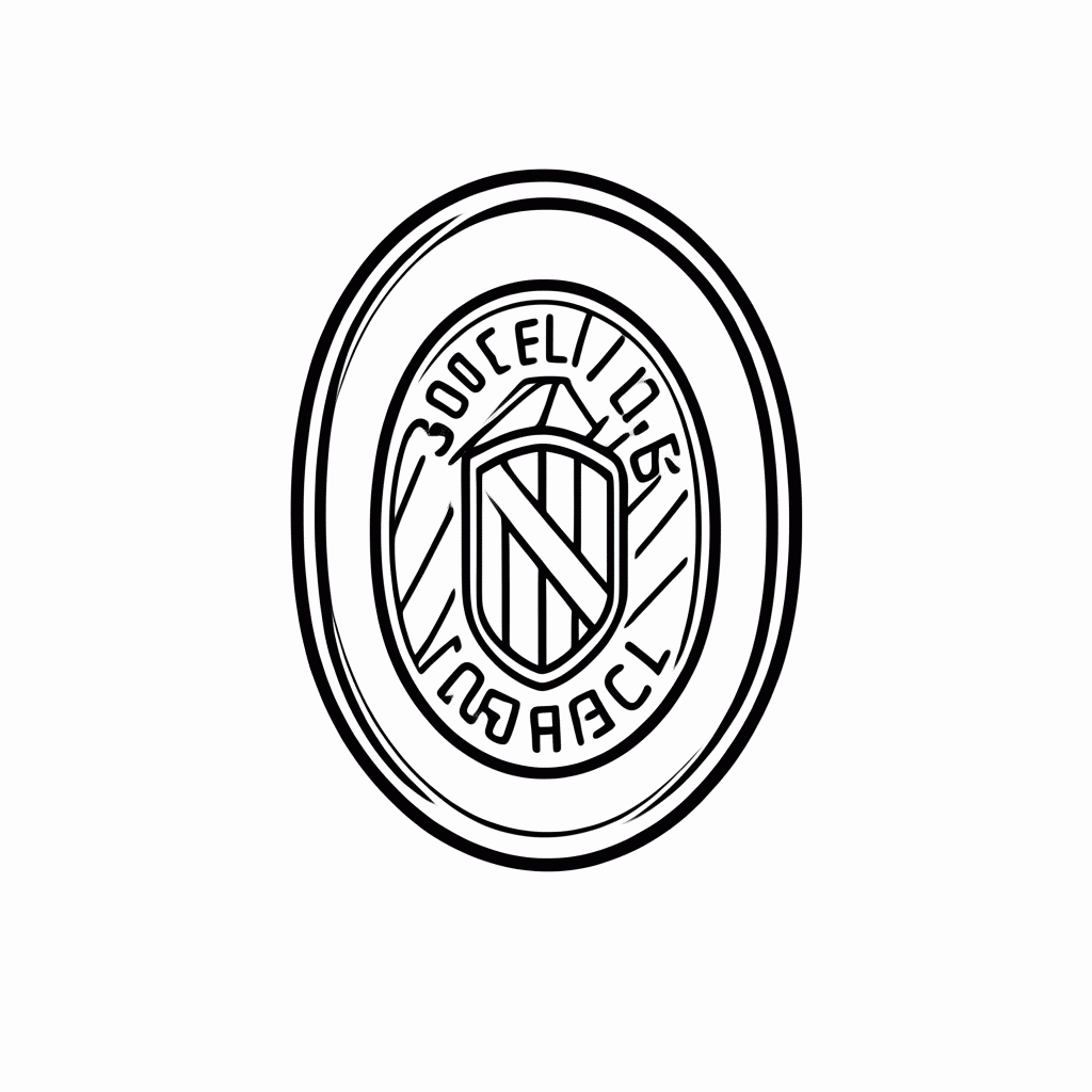 Desenho de Escudo do Fluminense para colorir e imprimir grátis em folha A4